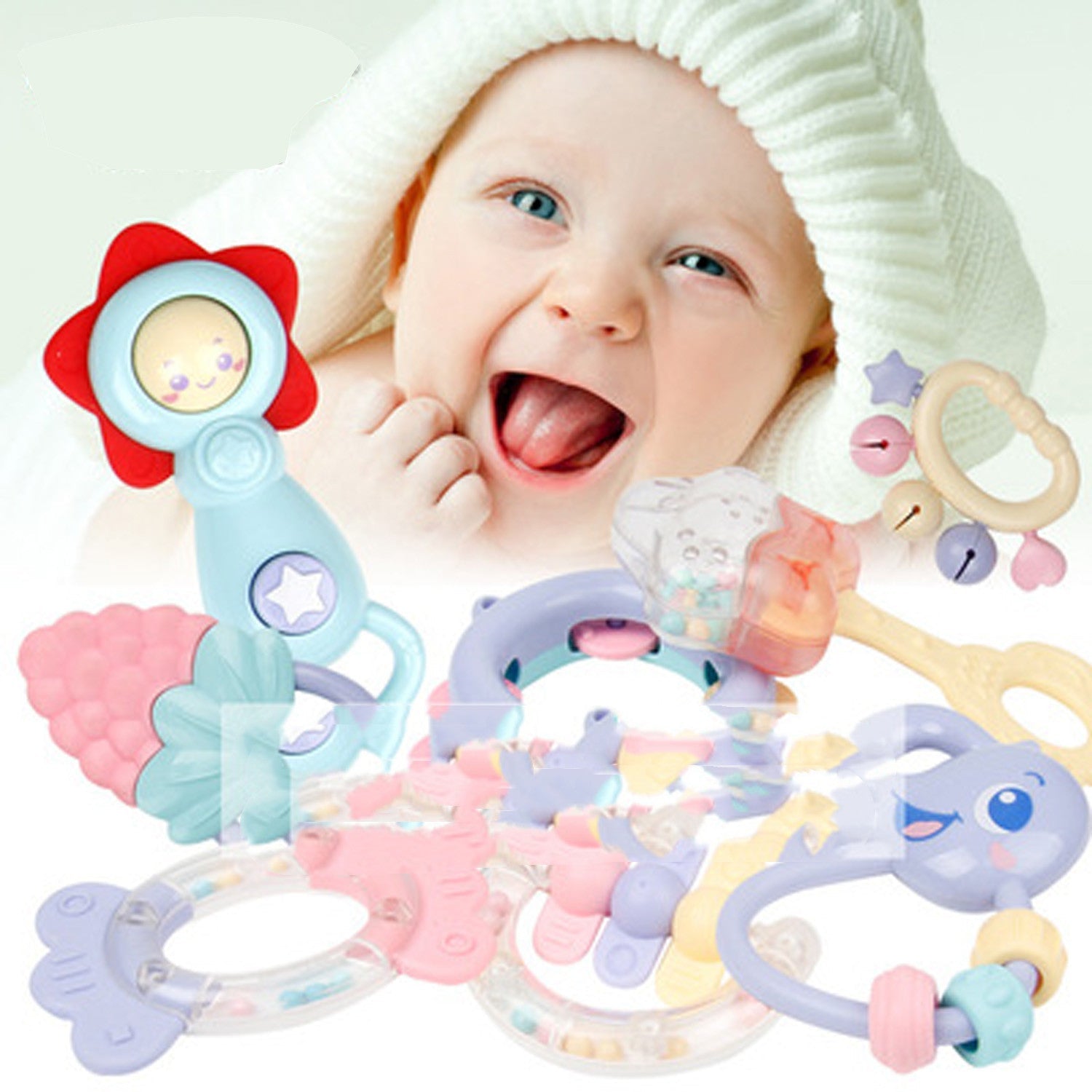 Baby teething toy set - Adorable Attire