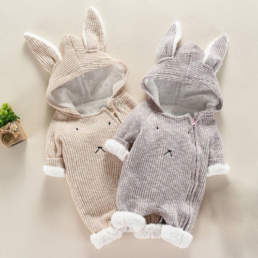 Bunny side zip jumpsuit - Adorable Attire