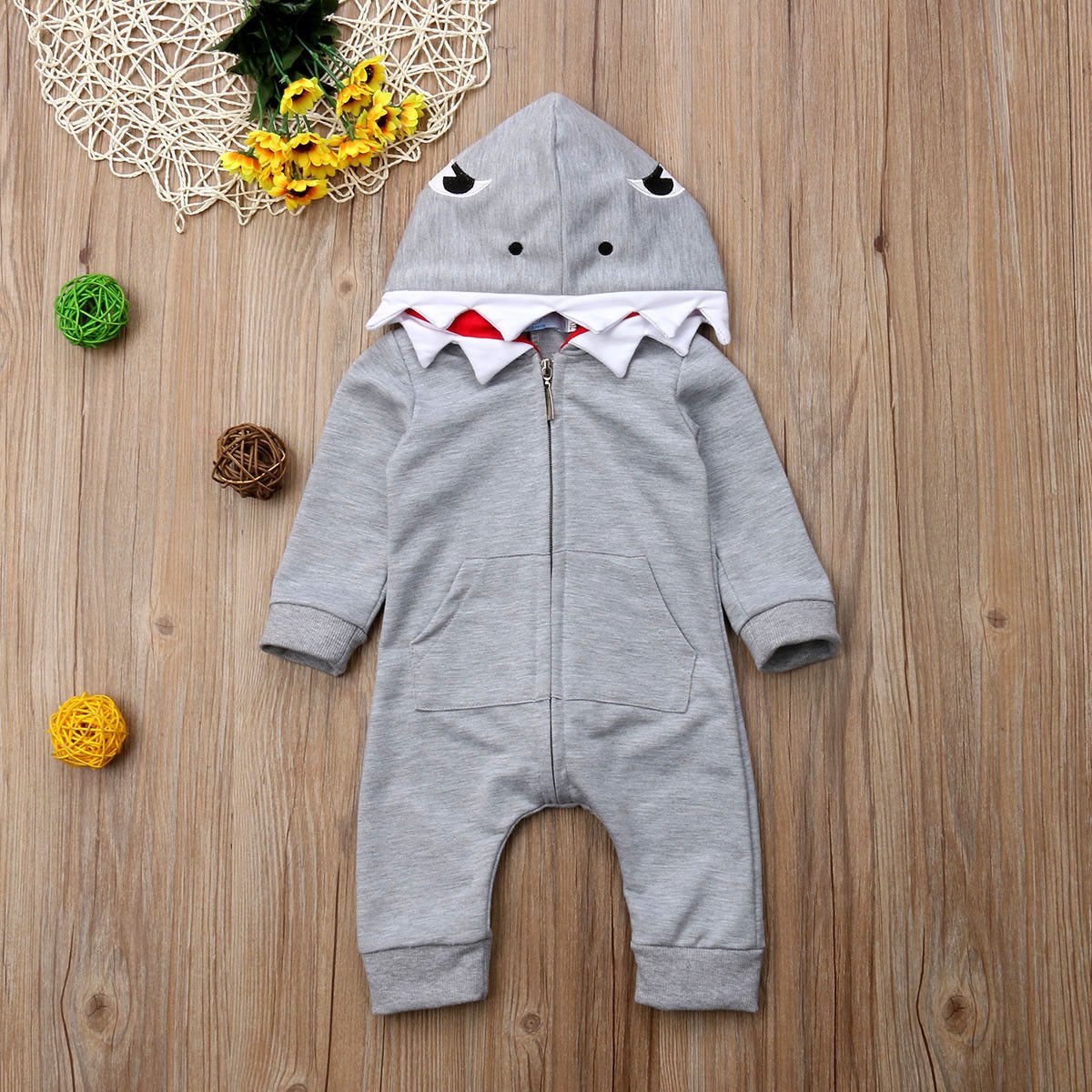 Cartoon shark hooded robes - Adorable Attire