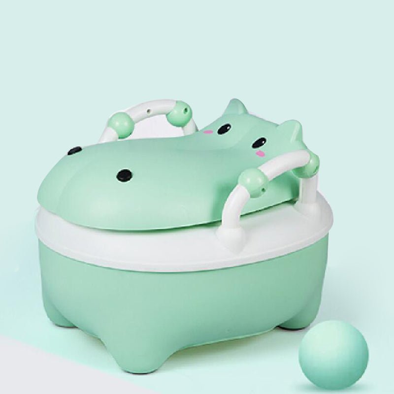 Easy clean hippo potty - Adorable Attire