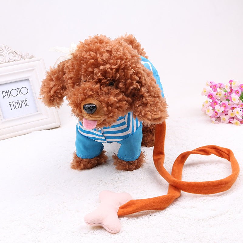 Electronic dog with leash - Adorable Attire