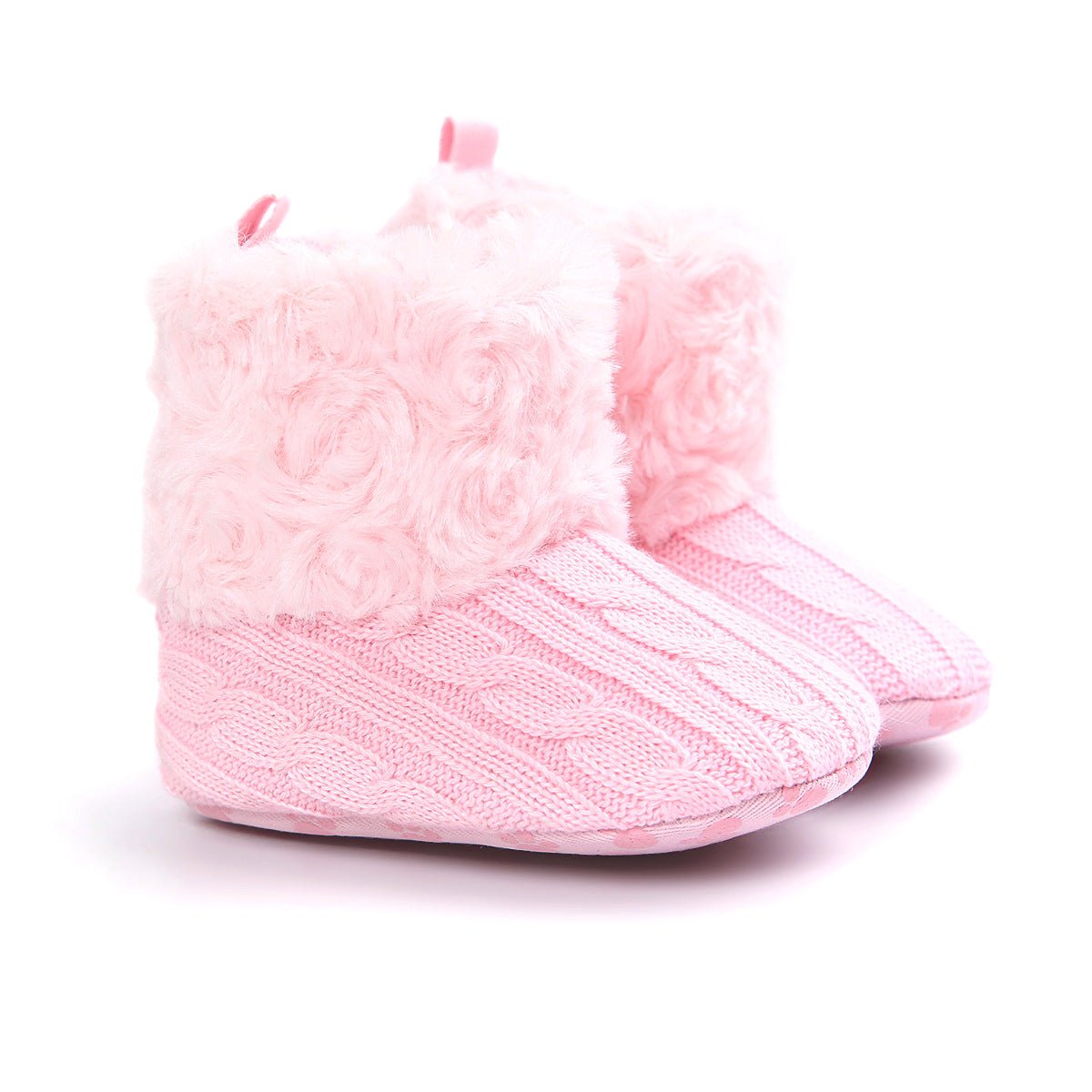 Fluffy baby boots - Adorable Attire