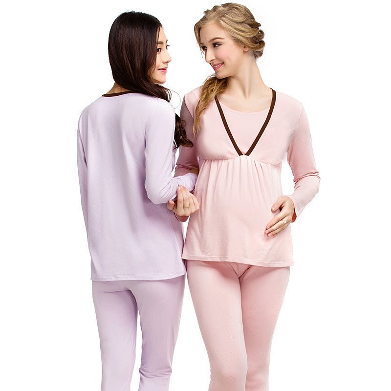 Maternity and breast feeding pajamas - Adorable Attire