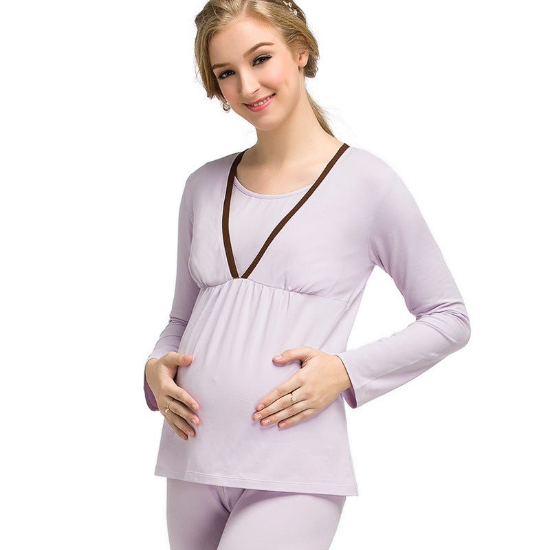 Maternity and breast feeding pajamas - Adorable Attire
