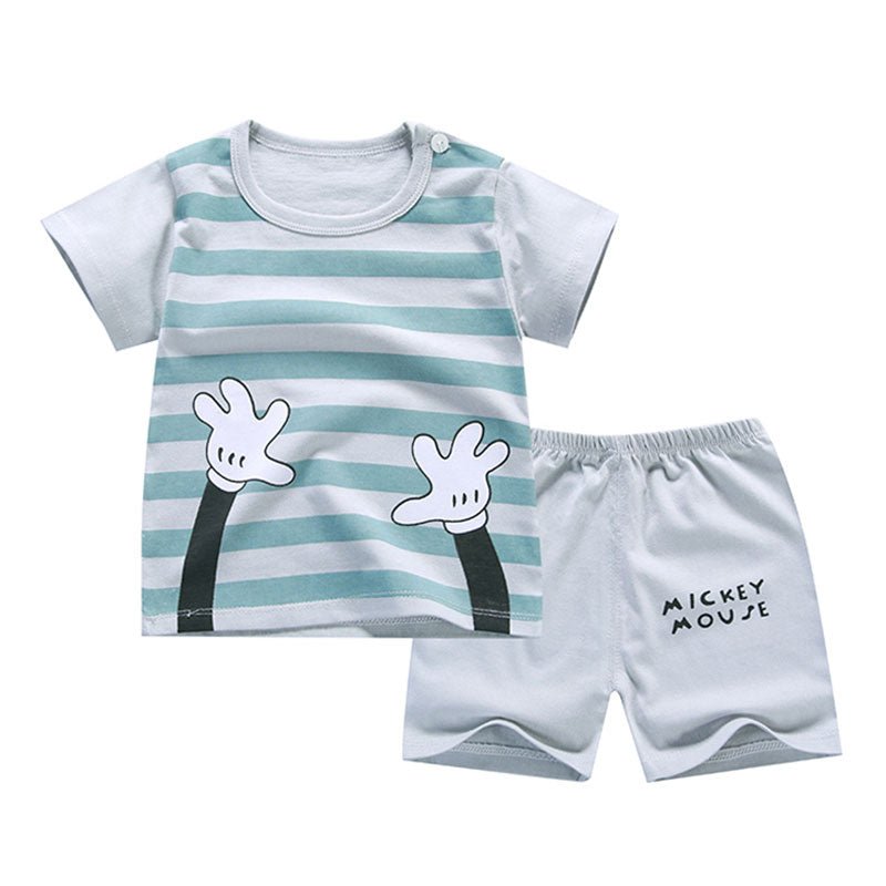 Micky mouse shorts and T-shirt set - Adorable Attire