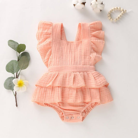 New Flying Sleeve romper - Adorable Attire
