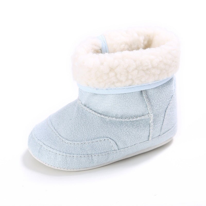 Soft fur lined baby boots - Adorable Attire