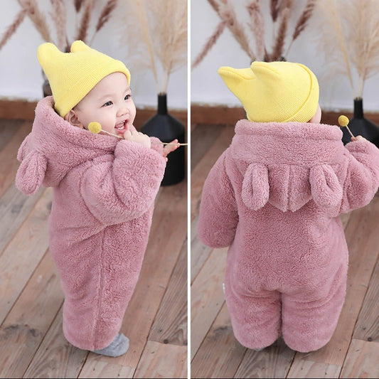 Thick and fluffy bear Jumpsuit - Adorable Attire