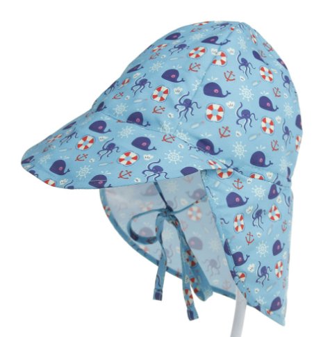 Wide Brim Beach UV Protection Sun Caps - Adorable Attire